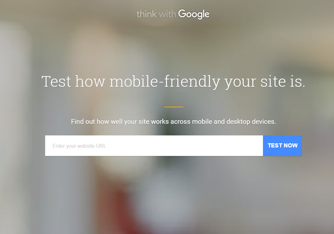 google mobile test website